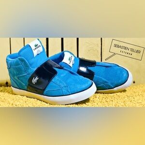 Rare Lacoste Legends Sebastien Tellier Esteban LST sneakers High Tops size 9.5
